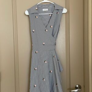 Calvin Klein Wrap Around Dress